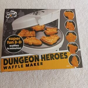 Waffle Wow by CucinaPro Dungeon Heroes Waffle Maker New in Box